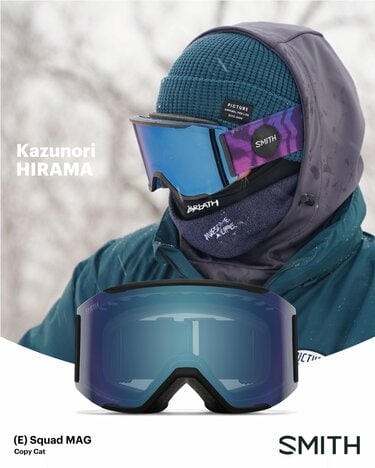 SMITH】雪面を鮮明に映し出す「クロマポップ」搭載 “限定