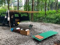 【正直すぎるルポ】インスタでも大人気！  スズキ『ジムニー』で行く「車中泊キャンプ」！  初心者に教えたい「天国と地獄」