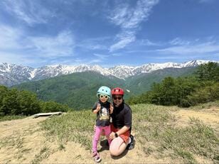 ゴンドラで標高を一気に上げて、絶景＆爽快アクティビティ満喫！  父娘が「白馬岩岳マウンテンリゾート」で楽しんだ「充実の一日」