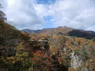 絶景！「秋の鳴子峡」国道47号線ドライブ！「2年連続グランプリ」道の駅＆温泉グルメで満喫「東北随一の紅葉名所」レポート