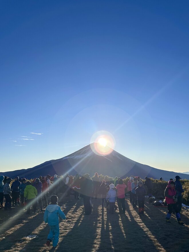 「12月は恒例行事で締めくくり」ダイヤモンド富士と過ごすクリスマス＆初日の出＜竜ヶ岳＞【月めくりの低山カレンダー #12】の画像006