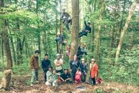 「ロープワークでの木登り」体験！ 先生と道具のおかげ？ 意外と簡単でした “森と本気で遊ぶ”2日間【後編】長野県伊那市
