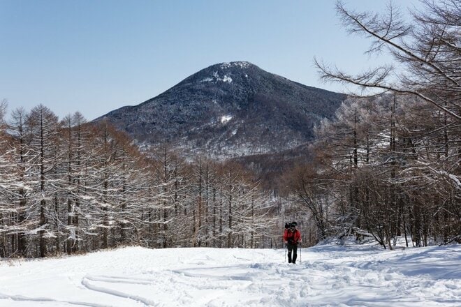 【春の雪山登山入門におすすめ】気軽に楽しめる絶景雪山ルート「湯ノ丸山」への画像009