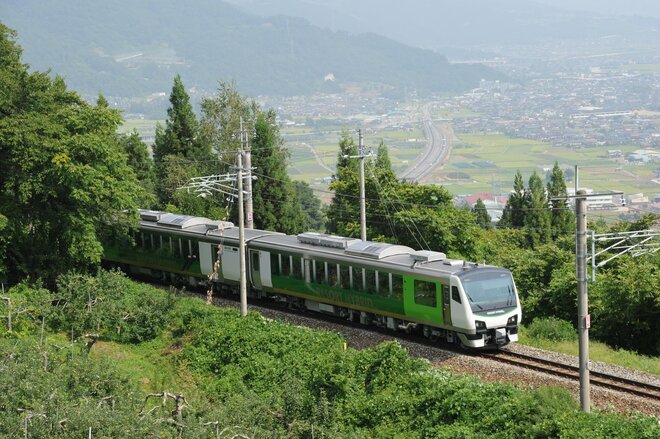最高でしかない車窓の美しさ！　観光列車「リゾートビューふるさと」で長野から南小谷へ！　駅そば「ナカジマ会館」、駅弁「大糸線の旅」に舌鼓！　漫画『新・駅弁ひとり旅』を写真で楽しむ！の画像005