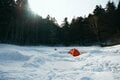 ”気温も表情も緩みっぱなし” 眩し過ぎる雪山風景を楽しむ「春の南アルプス」残雪期登山【南アルプスの日々 vol.11】の画像004
