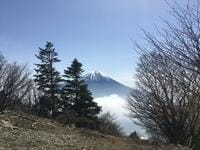 今年の初冠雪はいつ？  うっすら雪化粧の「富士山」を眺める「毛無山」へ！  雲海まとう「冬の始まり」告げる絶景とは「登山レポ」
