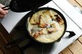  “ニトリ”のミニスキレットで作る簡単キャンプデザート「豆乳パンプディング」【季節の外ごはん vol.40】の画像009
