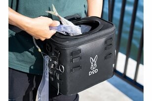 DOD「うらしまバケツ」で快適フィッシング！  肩・腰で装着、ロッドホルダー、小道具吊りほか「多機能＆超機動力」で釣りがもっと身軽に！