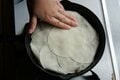 包む手間を省いた簡単&時短餃子＜ニトリのスキレット＞を使って蒸し焼き「包まないビッグ餃子」【季節の外ごはん vol.39】の画像013