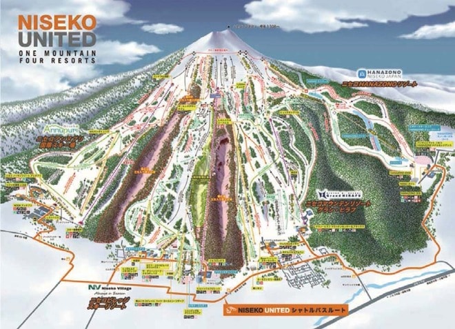 ニセコ ヒラフ ハナゾノ リフト券 - スキー場
