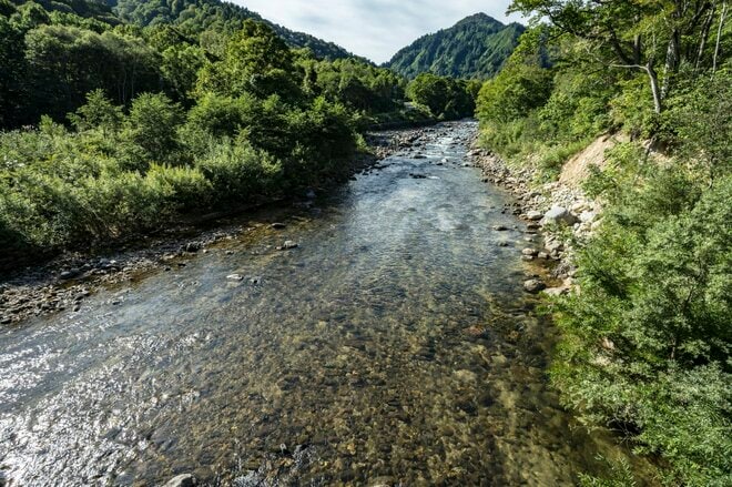 【渓流釣り】シーズンラストスパート！ 太公望のメッカ「奥只見湖（銀山湖）」から遡上する大物狙い「果たして釣果は……」 2022年 新潟県・福島県の画像005