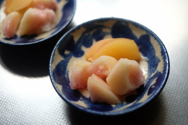 【桃農家に聞きました】包丁を使わず「桃の皮がスルッと剥ける」方法の画像008