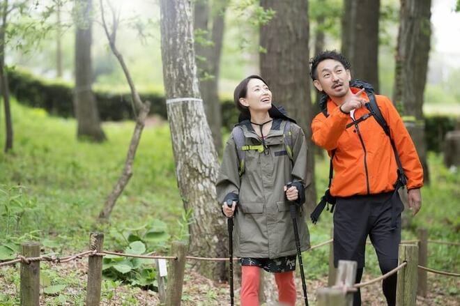 春の登山の服装