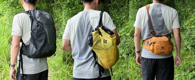 【夏山の蒸れ対策】背中が蒸れにくい小型バックパック「オスプレー／ハイクライト18」をレビュー【低山小道具＆技術研究所 vol.51】の画像007