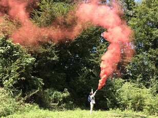 備えあれば憂いなし！　もしものときの「山岳用小型発煙筒 ポッケム」とは