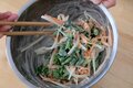 ＜ミニフライパンひとつで＞アウトドアでかき揚げにチャレンジ！【季節の外ごはん vol.35】の画像006