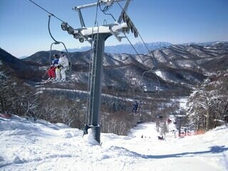 唯一の上級者コースはコブ斜面。滑りに自信があればチャレンジしたい