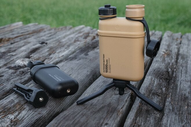 「ガス缶から “電気のボトル” へ」エレコム・NESTOUTが提案する、美しくてタフな屋外給電システム！  強くて拡張性高め「アウトドアバッテリー」の画像002