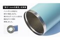 厚さわずか1mmのペットボトル保冷ケース！ 車内ドリンク受けに入る＆タンブラー使いもOK【ロゴス／ThermoWall 真空断熱 カーボトルホルダー（Type600）】の画像002