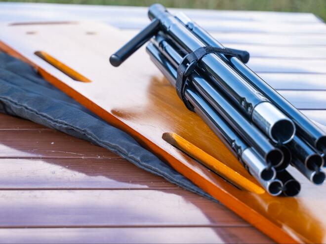 100均「ダイソー」の大人気キャンプギア「ハンギングラック＆天板」2年使った結果！ 驚異の耐久性と使い勝手の良さ「価格据え置きで一層コスパ向上中！？」の画像004