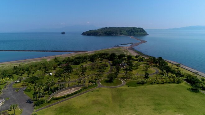 【鹿児島県指宿市】限られた時間しか渡れない縁結びのパワースポット「知林ヶ島」 名物「砂むし温泉」絶景露天「たまて箱温泉」で心も体もリトリート！の画像004