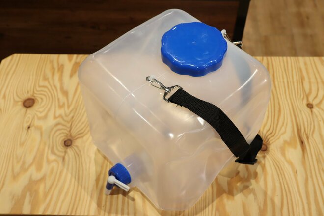 【ショップ店員に聞く！ イチ推しアウトドアギア】畳めるタイプが良い！「水タンク」キャンプ・非常時の “水の確保” は必須です〈WILD-1 ゆめが丘ソラトス店 vol.10〉の画像001