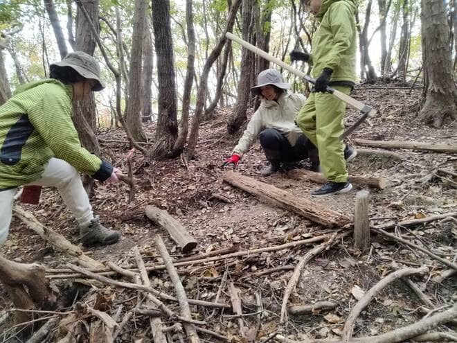 【未来の登山道整備のスタンダード？】「自分たちが使う道は自分たちの手で整備する」 現代の田舎暮らしに必要な “道普請” とは【耕して、焙煎して、走る男　人口2,800人の村に移住してみました vol.13】の画像017