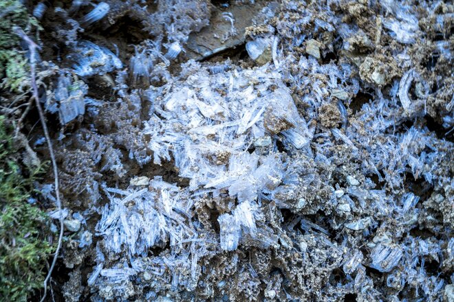 【北アルプス】大パノラマ！ 初冬の槍ヶ岳・穂高連峰を望む蝶ヶ岳へ日帰り登山《長野県》2022年の画像007