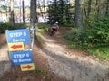 【走るだけで上達！】 黄金色のカラマツの紅葉輝く・富士見パノラマリゾートのMTBトレイルを駆け抜ける 2022年《長野県富士見町》の画像001