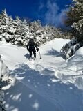 【ハイカー女子の一杯】スノーハイクを黒斑山、蛇骨岳で楽しもう！ 「まるでガトーショコラのような浅間山」 “2杯目”   長野県・群馬県、2025年の画像007