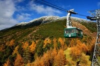 「北八ヶ岳ロープウェイ」 日本三大アルプスを望むワイルドで希少な溶岩台地へ【紅葉フォトトレッキングガイド vol.3】 長野県・八ヶ岳エリア
