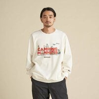 「キャンプマナー」が3種バックプリント！  ナンガ「ECO HYBRID」スウェット「新デザイン＆リサイクル素材」で「環境・周囲」にフレンドリー