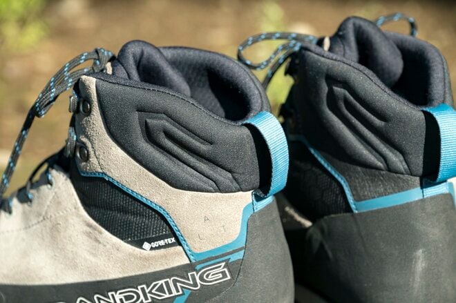 【登山】足入れした瞬間からわかるフィット感！  日本の老舗登山靴メーカー「キャラバン」GRANDKINGシリーズの意欲作 “GK_ALT HI”  夏の高山で活躍してくれる一足  2026年の画像007