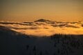 【雪山登山】豪雪の巻機山で絶景を堪能！ 美しすぎる雪山のマジックアワーにうっとり！ 大雲海の空中散歩  新潟県・2024年 の画像006