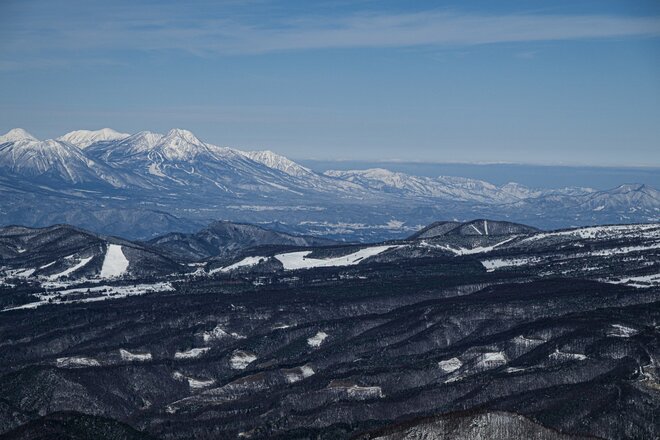 【雪山登山】青空の下で超パノラマ絶景！  冬の魅力を満喫 「湯ノ丸山」 長野県・2025年の画像008