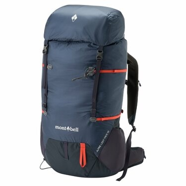 mont bell - モンベル トレッキングパック 55 レインカバー付き　ブラック　登山トレッキング トレッキングパック 55｜モンベル