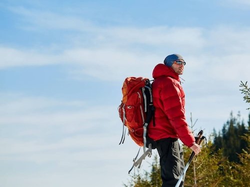 冬の登山の服装