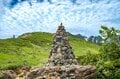 【最新】白馬の山並みを映す水面！「高山植物の花々と景色を愛でながら、梅雨明け宣言の八方池へ」 2024年7月・長野県の画像006