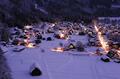 豪雪の世界遺産・岐阜県「白川郷」冬季限定の夜間ライトアップイベントの「幻想的な絶景」が人気沸騰！の画像001