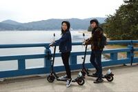フォトスポットだらけ！  京都府宮津市「日本三景・天橋立」電動キックボードでめぐる「絶景・回転する橋・パワースポット」観光