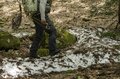 【渓流釣り】滝上のパラダイス！ 「雪代のなかから飛び出す美形イワナ」  岐阜県庄川水系、2025年の画像002