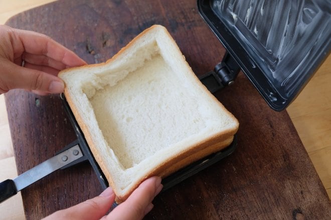 冷凍野菜を活用！ ホットサンドメーカーで作るお手軽パンキッシュ【 季節の外ごはん vol.10】の画像003
