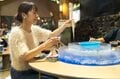 【鹿児島県指宿市】九州最大の湖「池田湖」で水上滑走アクティビティ！  元祖“回転式そうめん流し”に 南国産“極上マンゴー”は 目が回るおいしさの画像002