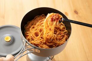 耐熱性があり丈夫！  100均ダイソー「調理に使えるPPS樹脂製カトラリー」シリーズは「山ごはん」や「キャンプ飯」でも使いやすいぞ！