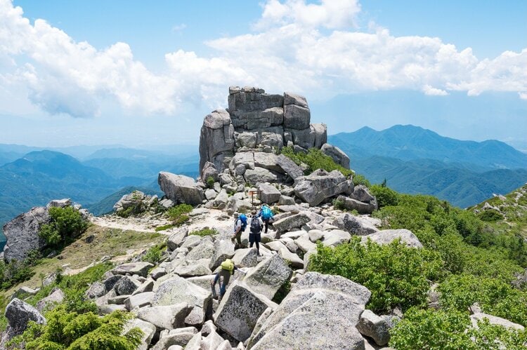 標高の高い登山口