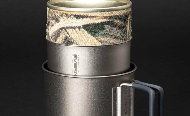 【エバニュー】創業101年目の渾身作！  0.2㎜厚の極薄チタン製カップ「Apex cup t0.2」の画像005