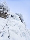大迫力の天然氷瀑をアイスクライミングで登る！「究極の雪山の楽しみ方」スキーでアプローチして北海道・十勝の山奥へ！＜2021年 初冬＞の画像008