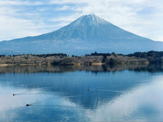 冠雪した「富士山」の展望はまさに絶景！  山梨百名山「長者ヶ岳」 田貫湖に映る “逆さ富士” も魅力！  4時間で往復OK「登山レポ」の画像006